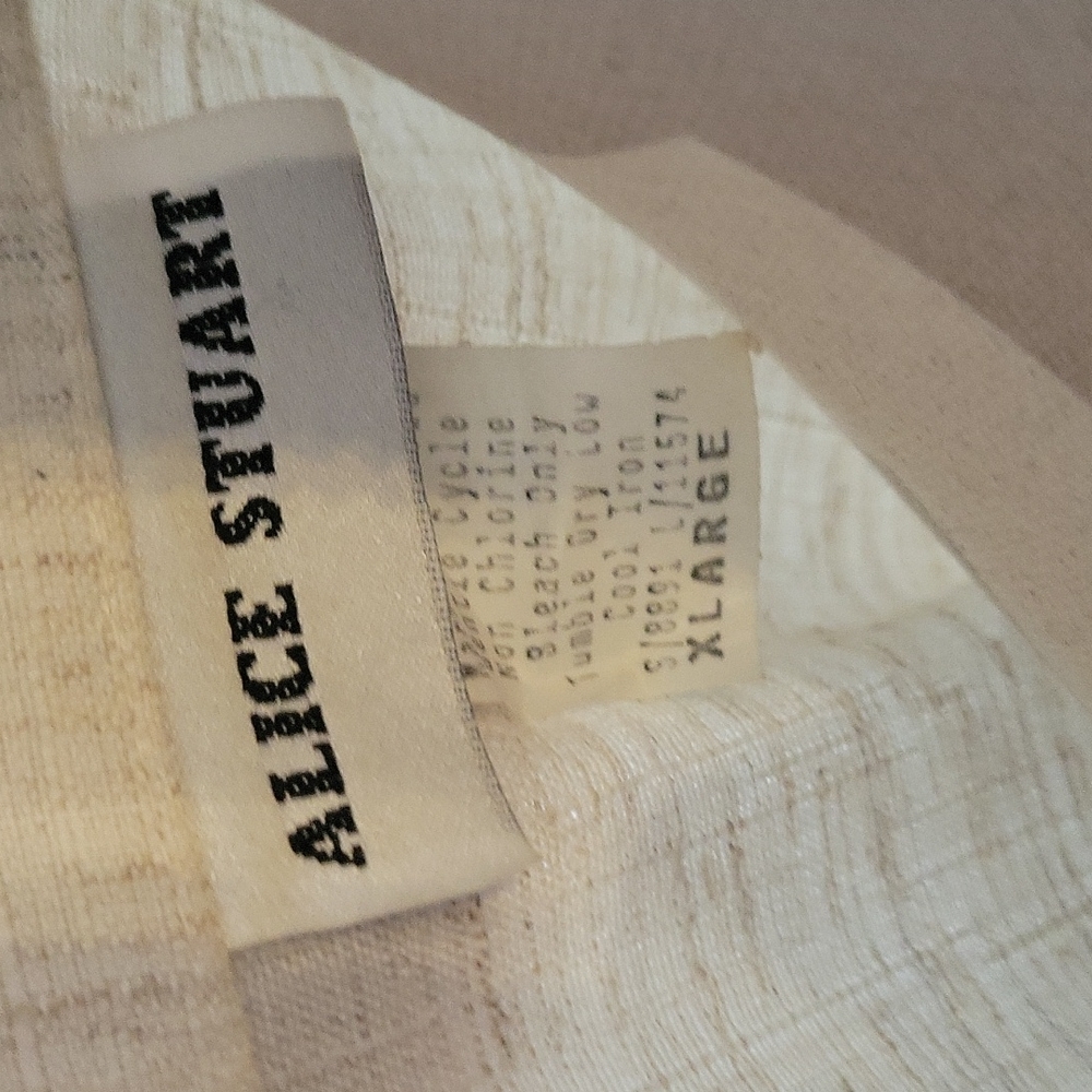 Alice Stuart Cream Blazer with pockets - Picture 4 of 5